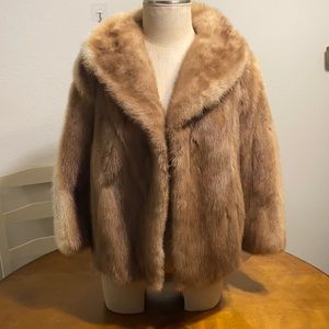 poshmark fur coat